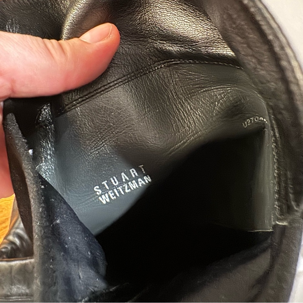 Stuart Weitzman Black Nappa 5050 Boot - Picture 14 of 14